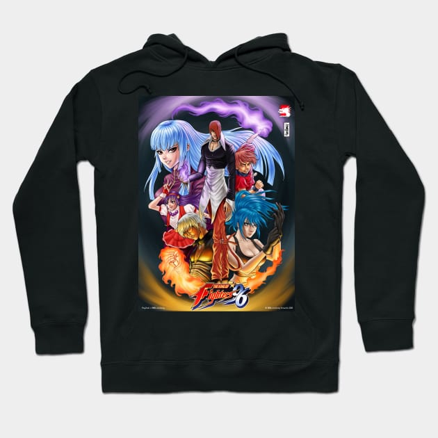 King of Fighters Hoodie by 1996Lixiaolong Artworks